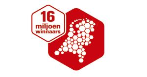 Logo van 16 Miljoen Winnaars.