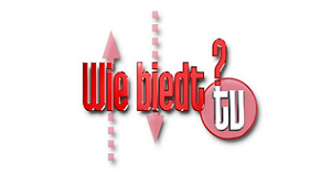 Logo van Wie Biedt? TV.