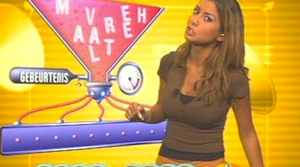 Valerie in Spelevisie, 2001.