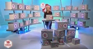 Gisela Otto met 25 gevulde boxen.