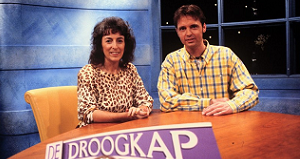Wim Rijken met Jomanda, 1997. Foto: ANP Kippa.
