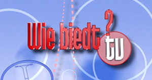 Logo van Wie Biedt? TV.